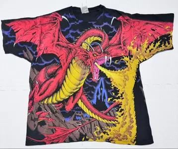 liquid blue 드래곤t셔츠 90s 리퀴드 블루 L 1995년