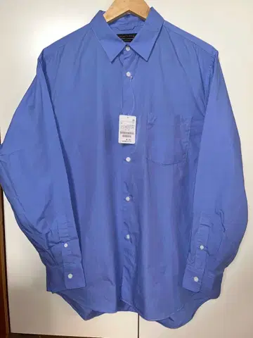 NEW LOOSE FIT BROAD RC SHIRT LS 색스 블루