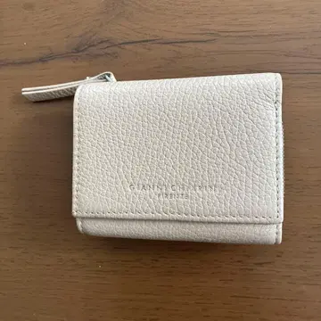 GIANNI CHIARINI 베이지 3단 폴더형 지갑