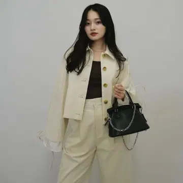 MYNE 자켓 나구모 후우카 블루종