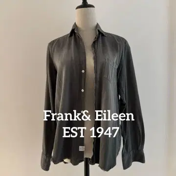 프랭크 & 아일린 긴팔 셔츠 다크 그레이
