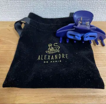 미사용 ALEXANDRE DE PARIS 클립 블루