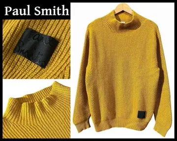 정가 44,000엔 21AW 폴스미스 이탈리아 얀 보틀넥 니트