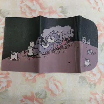 약 수첩 사이즈 커버