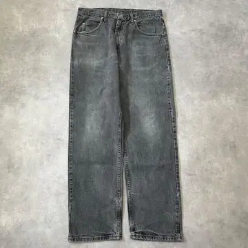 랭글러 W34 블랙 데님 하의 블랙 16353