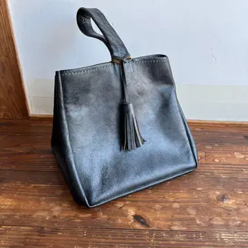 GARAGE 원핸드 가죽백 누이트멜