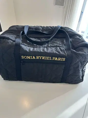 SONIA RYKIEL 블랙 보스턴 백