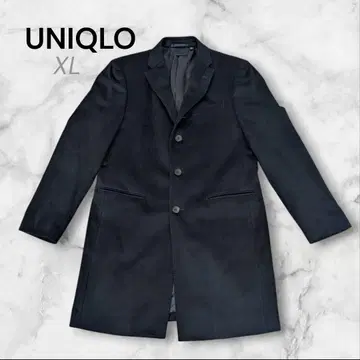 유니클로 울 캐시미어 체스터 코트 XL