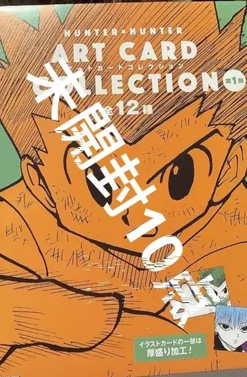 헌터헌터 아트 카드 미개봉 10점 HUNTER x HUNTER
