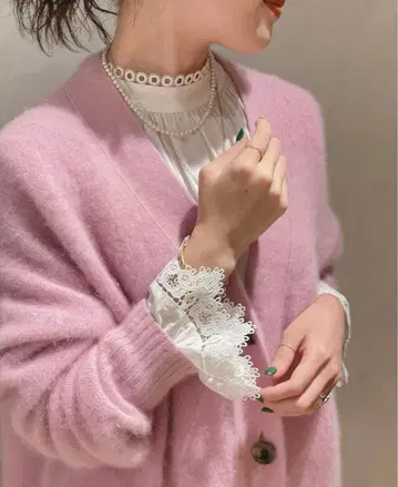 디자이너스 리믹스 샌드라 레이스 블라우스 스픽 앤 스팬 레이스 셔츠