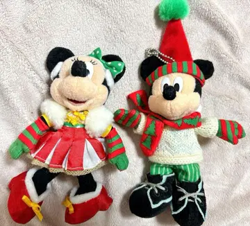 1 디즈니 크리스마스 2008 미키 미니 인형 배지