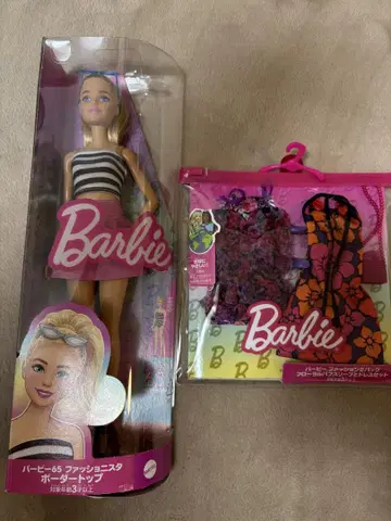 바비 65 패셔니스타 인형과 드레스 세트