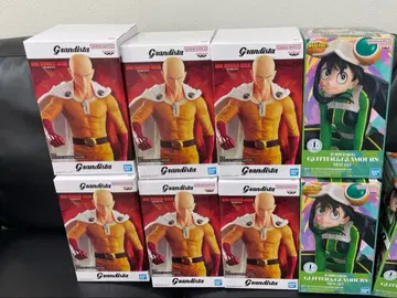 Grandista 원펀맨 사이타마 히로아카 아스이 츠유 8개 세트