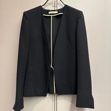BEIGE, 노카라 블랙 자켓 사이즈 2