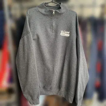 JERZEES vintage 하프 지퍼