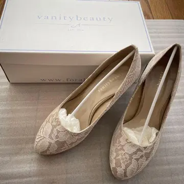vanitybeauty 레이스 펌프스 8.5cm 힐
