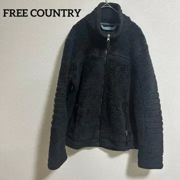 FREE COUNTRY 플리스 자켓 M 블랙
