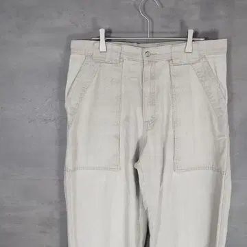 오비스 치노 팬츠 베이커 팬츠 구제 의류 W34