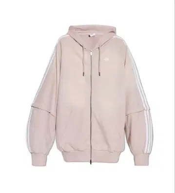 아디다스 오리지널스 오버 사이즈 집업 후드티