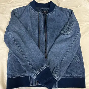 M&S 데님 다운 자켓 남성용 M