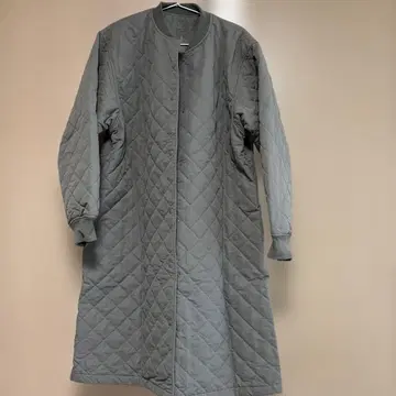 [내일까지의 한정 가격 인하] 무인양품 퀼팅 롱 코트