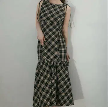 andmary grenda ribbon long dress