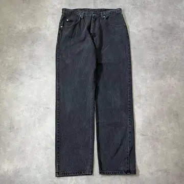 랭글러 W34 블랙 데님 하의 블랙 16356