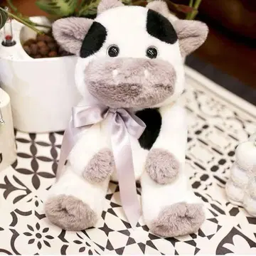 Uoozii 소 봉제 인형 온냉 대응 33cm