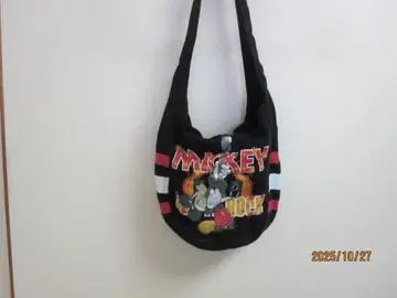 Disney 미키마우스 굿즈 2점 락 디자인 숄더백 & 스트랩