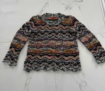 MISSONI 멀티 컬러 니트 스웨터