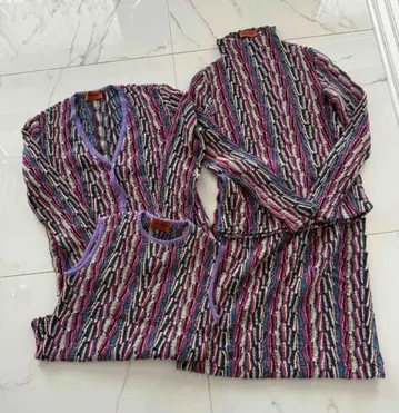 MISSONI 니트 셋업 멀티 컬러