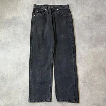 Wrangler 랭글러 W33 블랙 데님 하의 블랙 16359