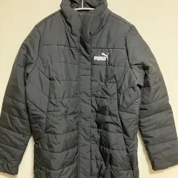 PUMA 블랙 페이턴트 자켓 M 사이즈
