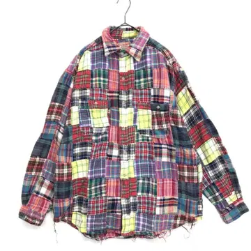 KEARNEY HOUSE : 패치워크 플란넬 셔츠