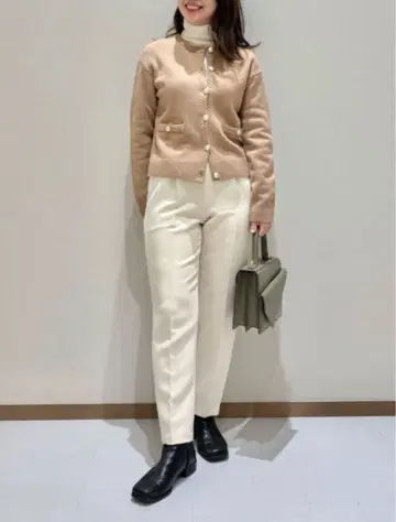 플라스테 엑스트라 파인 메리노울 가디건 깔끔 캐주얼