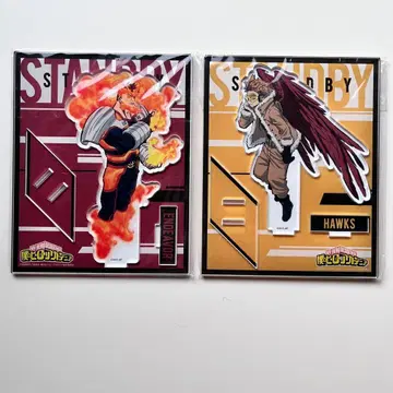 나의 히어로 아카데미아 아크릴 스탠드 피규어 스탠바이 엔데버 호크스