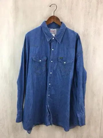 WRANGLER 랭글러 긴팔 셔츠/데님/IDG/WS9251 가을
