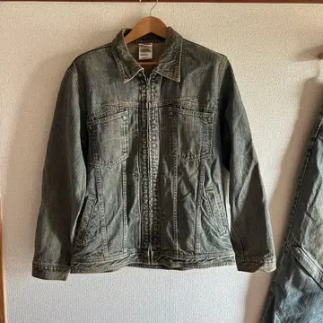 masterpiece 마스터피스 슬라브 데님 셋업 상하의 M