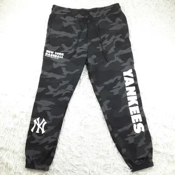 새상품급 NEW ERA 뉴에라 스웨트 팬츠 블랙 계열 양키스