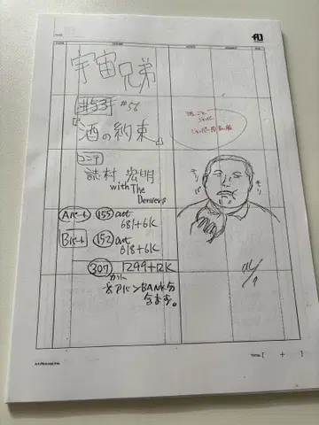 우주형제 애니메이션 56화 콘티 스태프들의 코멘트 포함!