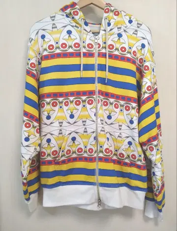 가격 인하 조이리치 기하학 패턴 후드티 JOYRICH