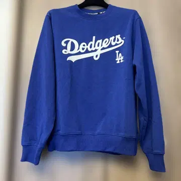 Dodgers 맨투맨 파랑 속기모