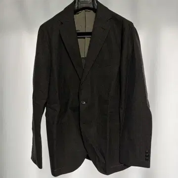 그린 레이블 리락싱 울 브라운 테일러드 자켓