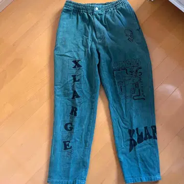 XLARGE 프린트 팬츠
