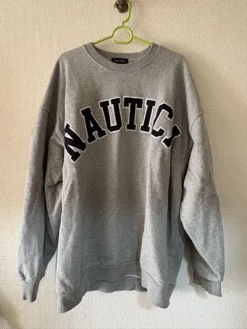 NAUTICA 그레이 맨투맨 XL