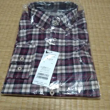 Hush Puppies 체크 무늬 긴팔 셔츠 LL