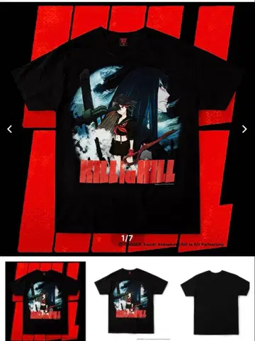 KILL la KILL x GEEKS RULE T SHIRT vol.01
