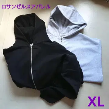 로스앤젤레스 어패럴 XL 집업 후드티 14oz 2색 세트