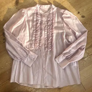LOUNIE 핑크 블라우스