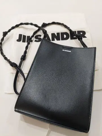 [ 새상품급 ] 질 샌더 탱글 스몰 가죽 크로스백